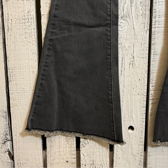 AC For AG Jeans Women 27” Black Flare Goldschmied Retro Y2K Grunge‎ Skater Vibes - Picture 6 of 9